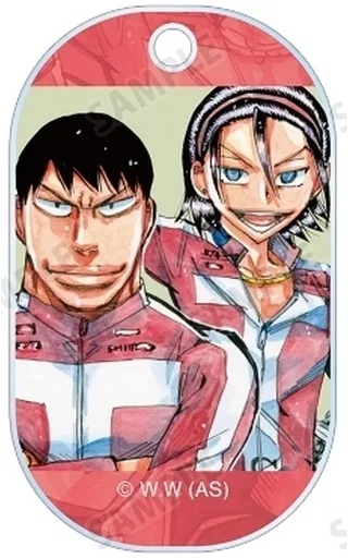 田所迅＆東堂尽八(11巻表紙) 「弱虫ペダル SPARE BIKE トレーディング 表紙イラスト アクリルキータグ」