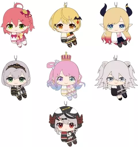 キーホルダー　全7種セット 「ホロライブプロダクション ててコレ4」
