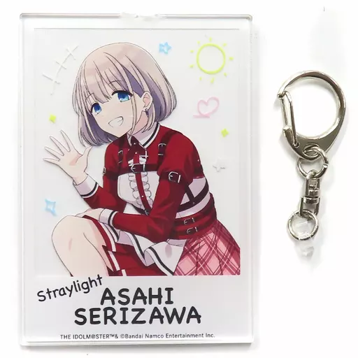 [破損品] 芹沢あさひ チェキ風アクリルキーホルダー 「アイドルマスター シャイニーカラーズ」 セブンネットショッピング限定
