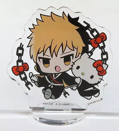 BLEACH 一護 サンリオ キティ アクリルスタンド 駿河屋 - 【買取】黒崎一護×ハローキティ 「BLEACH-ブリーチ- 千年血戦