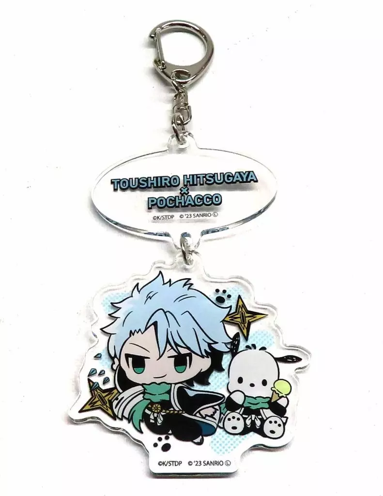 日番谷冬獅郎×ポチャッコ  連結アクリル「BLEACH-ブリーチ- 千年血戦篇×サンリオキャラクターズ ポップアップストア in 東京キャラクターストリート」