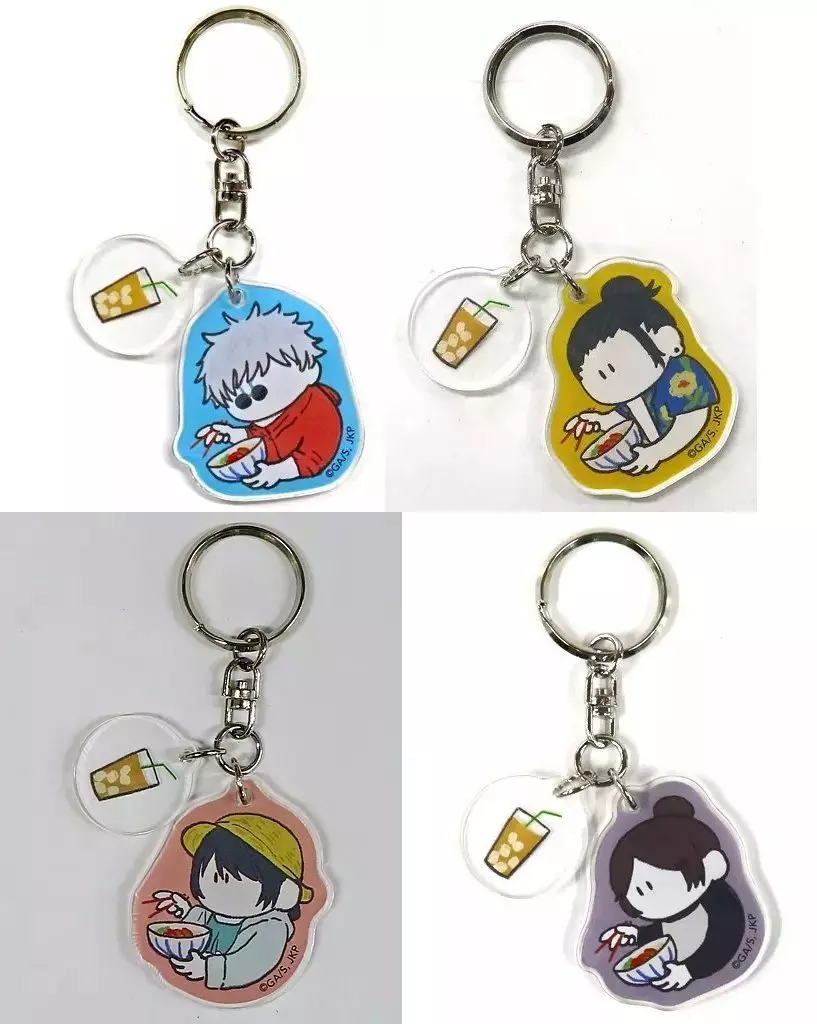 全4種セット 「呪術廻戦 懐玉・玉折 トレーディング2連アクリル～めんそーれver.～」