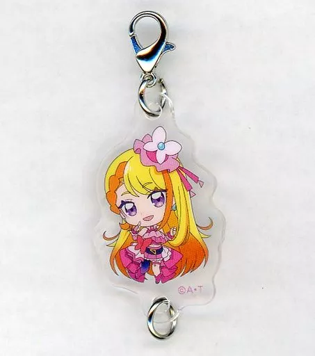 キュアバタフライ 「映画プリキュアオールスターズF 全78プリキュア つながるアクリルチャーム vol.3」 劇場グッズ