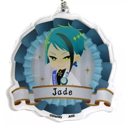 ジェイド・リーチ 「ディズニー ツイステッドワンダーランド プレミアムバースデー2023 POP UP SHOP in アニメイト デフォルメアクリルチャームコレクション(おめかしバースデー ver.)」