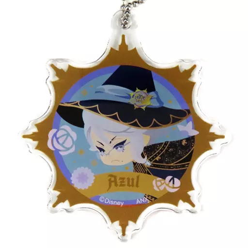 アズール・アーシェングロット 「ディズニー ツイステッドワンダーランド プレミアムバースデー2023 POP UP SHOP in アニメイト デフォルメアクリルチャームコレクション(ブルームバースデー ver.)」
