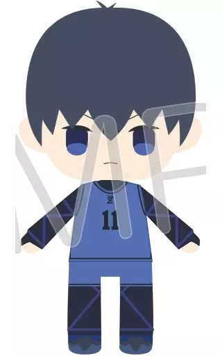 潔世一 ぷちふわぬいぐるみvol.1(ボールチェーン付き) 「ブルーロック」