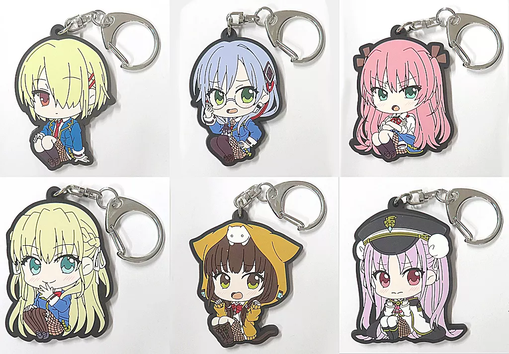 全6種セット 「ヘブンバーンズレッド ラバーコレクション(DeRemus) 31A」