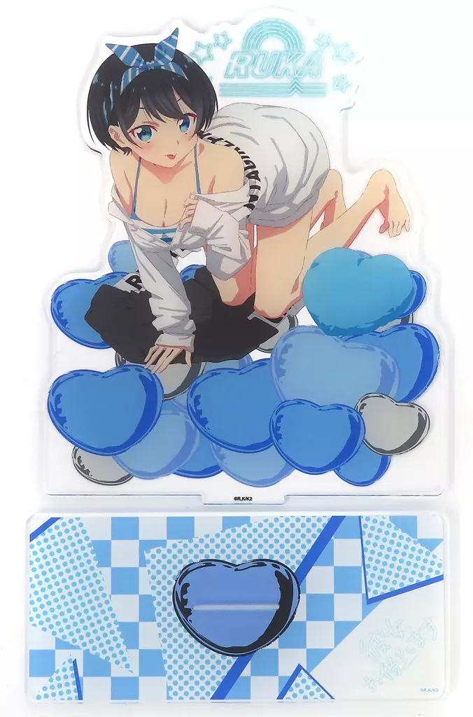 更科瑠夏 BIGアクリルスタンド 「彼女、お借りします×UNDER GROUND CIRCUS」 カーディガン購入特典