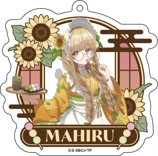 椎名真昼(和風メイドver.) 描き下ろしアクリル 「お隣の天使様にいつの間にか駄目人間にされていた件」