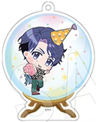 屋敷田晴臣 「彼に依頼してはいけません ふぉーちゅん☆クリスタルボールラメアクキー KIZUNA Birthday Ver. 2023」