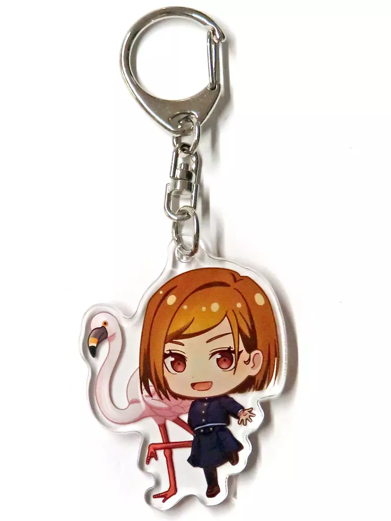 釘崎野薔薇×フラミンゴ 「呪術廻戦×東武動物公園 トレーディング ちびキャラ アクリル」