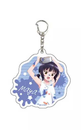 マヤ 「ご注文はうさぎですか? BLOOM ポップアップストア in ゲーマーズ アクリル 01.ペインターver.(描き下ろしイラスト)」