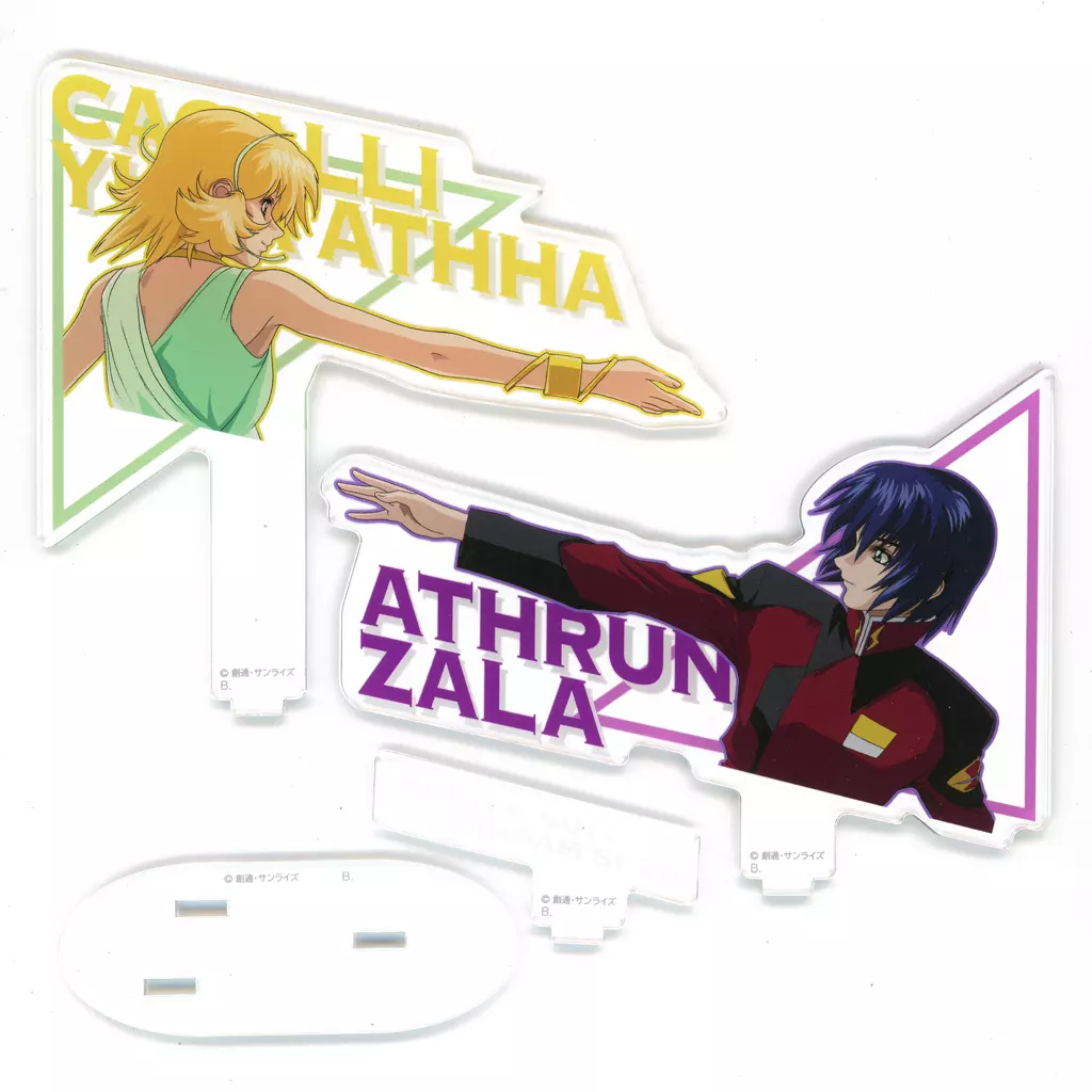 アスラン＆カガリ オープニングシーンアクリルスタンド 「機動戦士ガンダムSEED＆SEED DESTINY スペシャルエディション HDリマスター 劇場上映」 劇場グッズ