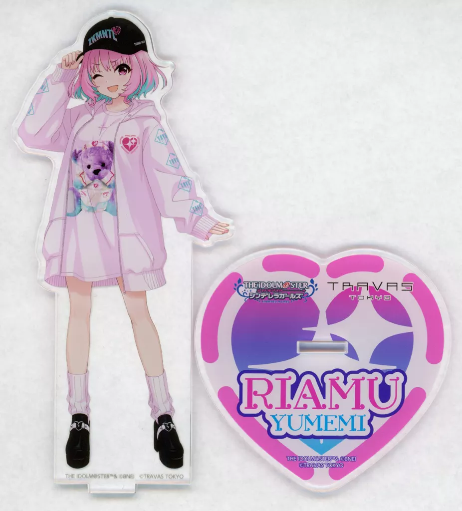 夢見りあむA アクリルスタンド 「アイドルマスター シンデレラガールズ 夢見りあむ×TRAVAS TOKYO」