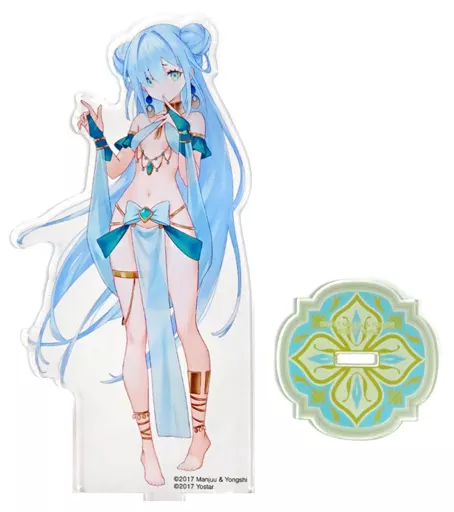 雑貨　ジェーナス 描き起こしイラスト 踊り子ver. 1/7スケール 特大アクリルスタンド 「アズールレーン POP UP SHOP in TOWER RECORDS」 アズールレーン - 描き起こしイラスト ジェーナス 踊り子ver. 1
