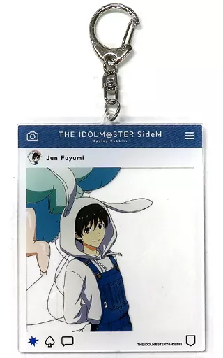 冬美旬 「アイドルマスター SideM Spring Rabbits トレーディングSNS風アクリルキーホルダー」