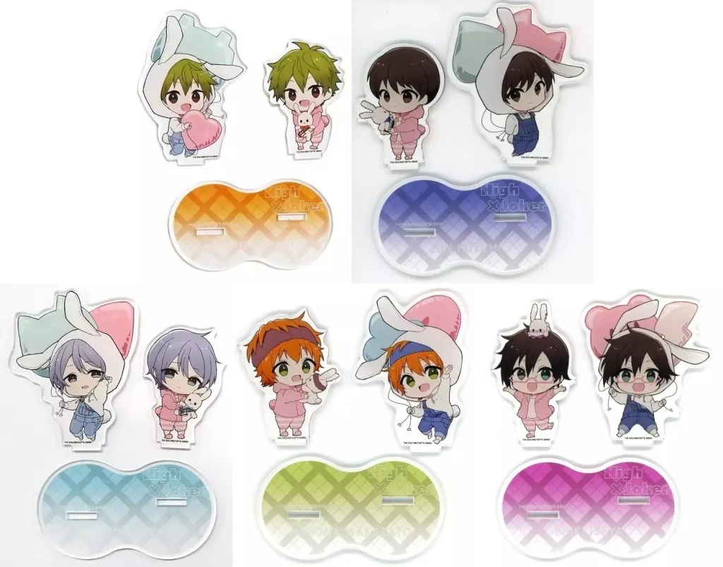 全5種セット 「アイドルマスター SideM Spring Rabbits トレーディングペアアクリルスタンドA」