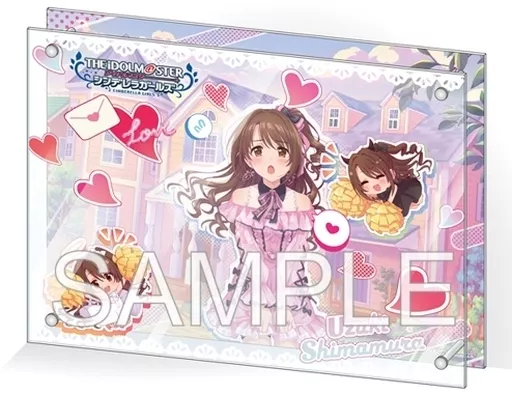 島村卯月+ver.(ぷちデレラ ラビューダ・トライアングル) ジオラマアクリルパネル 「アイドルマスター シンデレラガールズ」