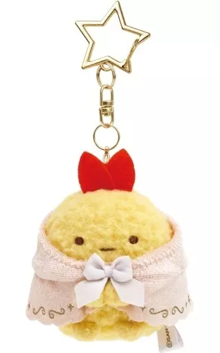 えびふらいのしっぽ うさぎのふしぎなおまじないテーマ ぶらさげぬいぐるみ 「すみっコぐらし」