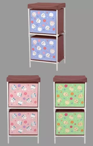 ちいかわ　2段ボックス　box 3種セット 駿河屋 -<中古>全3種セット 2段収納ボックス 「ちいかわ」（生活