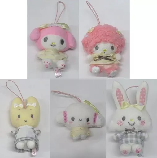 全5種セット フレンチガーリーマスコット 「サンリオキャラクターズ」