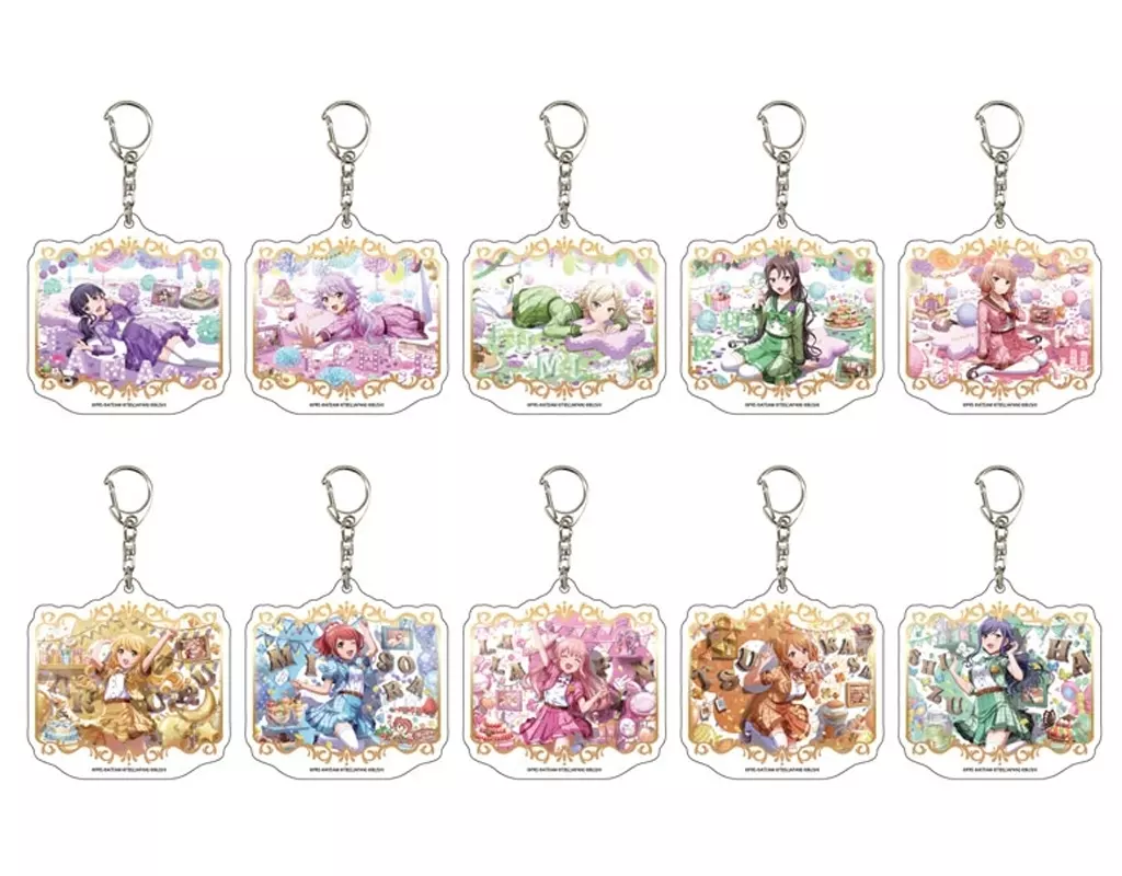 全10種セット 「少女☆歌劇 レヴュースタァライト -Re LIVE- 5周年POP UP in ゲーマーズ アクリル 09.キラめきBirthday ver.(公式イラスト)」