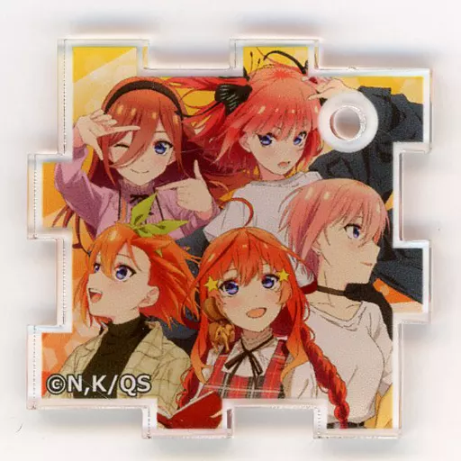 集合 パズルピース 「五等分の花嫁∽ ～秋のひととき～ in 新宿マルイアネックス Anisugerアイスバー」 同梱品