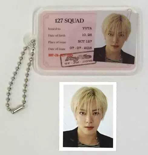 駿河屋 - 【買取】ユウタ(NCT 127) IDカードキーリング+IDフォトセット
