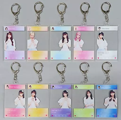 全10種セット SNS風クリア 「エンタメくじ イコールラブ(=LOVE)くじ」 D賞