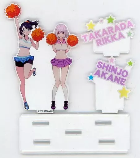 駿河屋 -<中古>[枠欠品] 新条アカネ＆宝多六花 ジオラマアクリル