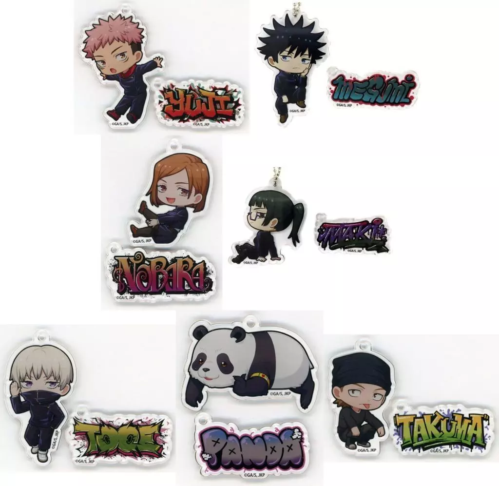 全7種セット 「呪術廻戦 『渋谷事変を体感せよ』 東急グループ×呪術廻戦 Pop-up Store トレーディングアクリル A版」