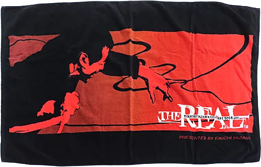 2007 THE REAL スペシャルビーチタオル 矢沢永吉 駿河屋 -<中古>矢沢永吉 スペシャルビーチタオル(マイクターン
