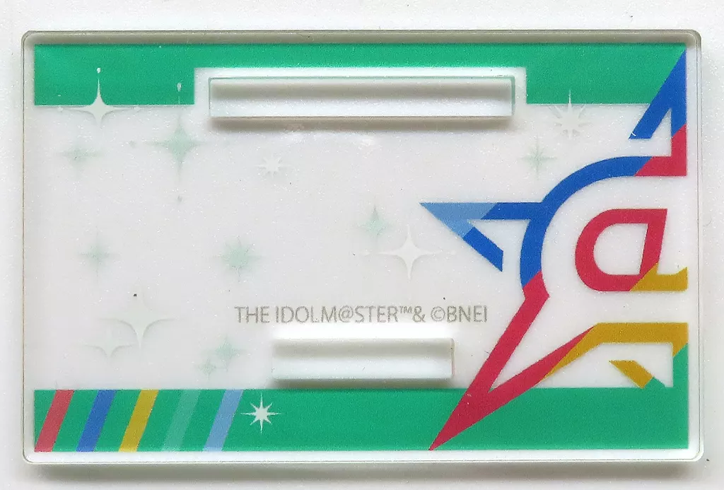 アイドルマスター SideM ver. Blu-ray発売記念 公式アイドルアクリルプレート用台座【1人用】 「THE IDOLM＠STER M＠STERS OF IDOL WORLD!!!!! 2023」
