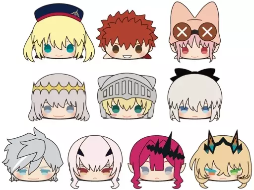 キーホルダー　全10種セット 「もちもちマスコット Fate/Grand Order vol.11」