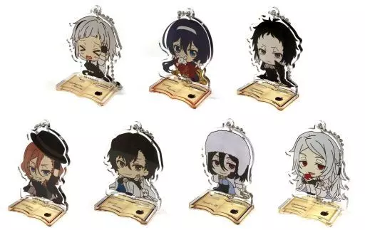全7種セット 「文豪ストレイドッグス スタンド付きアクリルコレクション Vivimus」