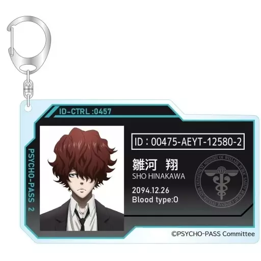 雛河翔 「PSYCHO-PASS サイコパス 10th ANNIVERSARYトレーディングID風アクリルvol.2」
