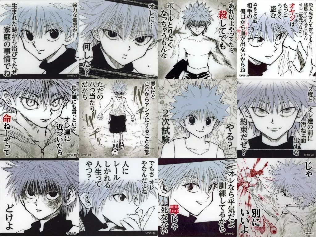 全12種セット 「HUNTER×HUNTER キルアの暗殺者の流儀或いはハンターの流儀アクリルマグネットコレクション」 冨樫義博展 -PUZZLE-グッズ