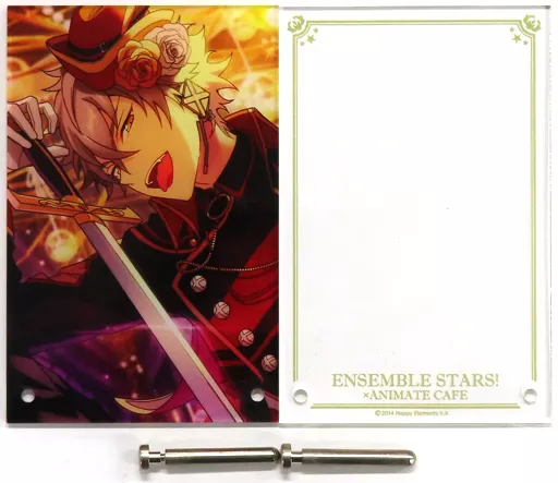 雑貨　[破損品] 大神晃牙 アクリルシャドーボックス 「あんさんぶるスターズ!!×animatecafe」 駿河屋 -<中古>[破損品] 大神晃牙 アクリルシャドーボックス