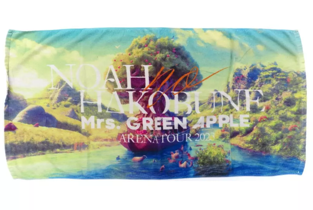 Mrs.GREEN APPLE NOAHnoHAKOBUNE SS席 バスタオル ミセスグリーンアップル ノアの方舟 SS席特典 バスタオル｜Yahoo