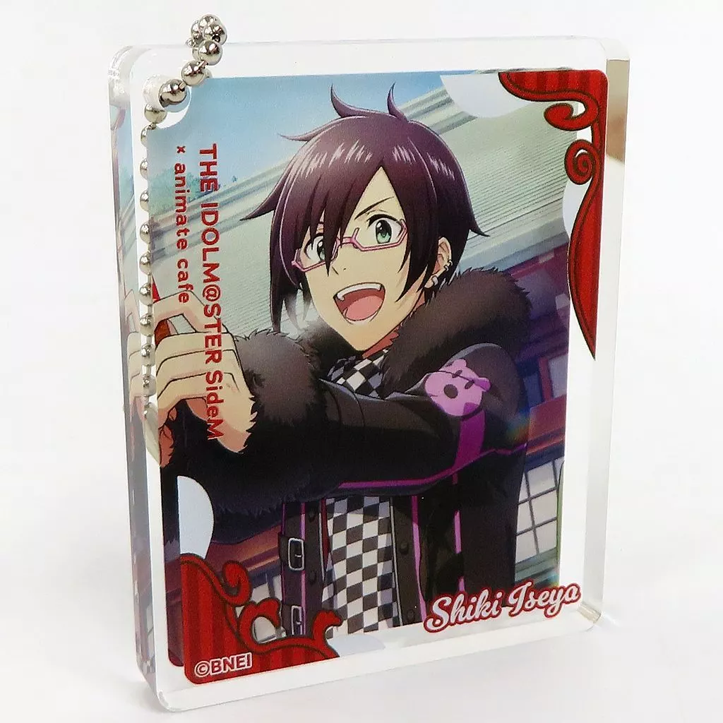 伊瀬谷四季 「アイドルマスター SideM×animatecafe CoLotta(アクリルプレートキーホルダー) 2023 Autumn ver. Cグループ」