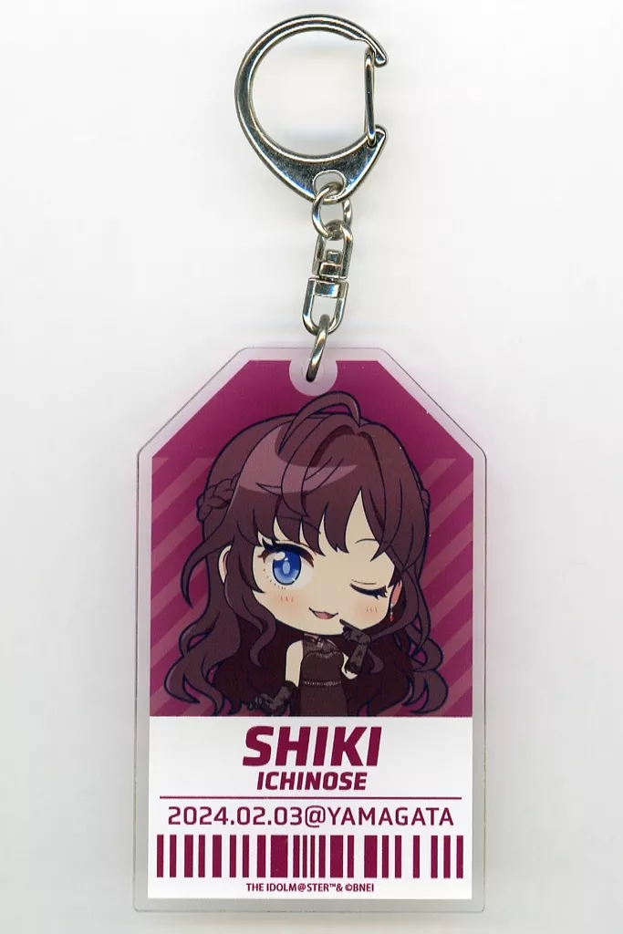 一ノ瀬志希(ConnecTrip! ver.) 公式アクリルキーホルダー 「アイドルマスター シンデレラガールズ」