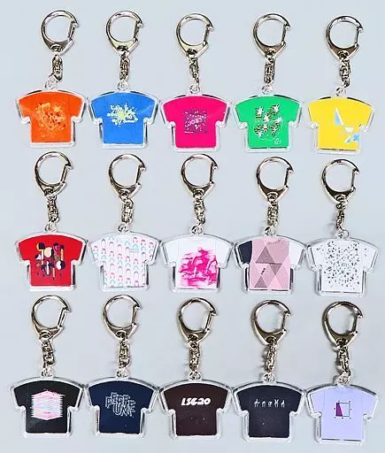 Perfume FC 限定グッズ LSGランダムキーホルダー コンプリートセット 駿河屋 -<中古>Perfume LSGランダムキーホルダー -コンプリートセット
