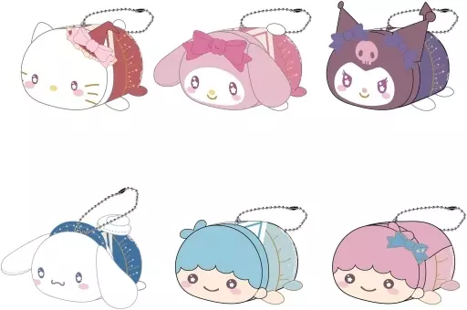 全6種セット 「サンリオキャラクターズ ぽてコロマスコット6」