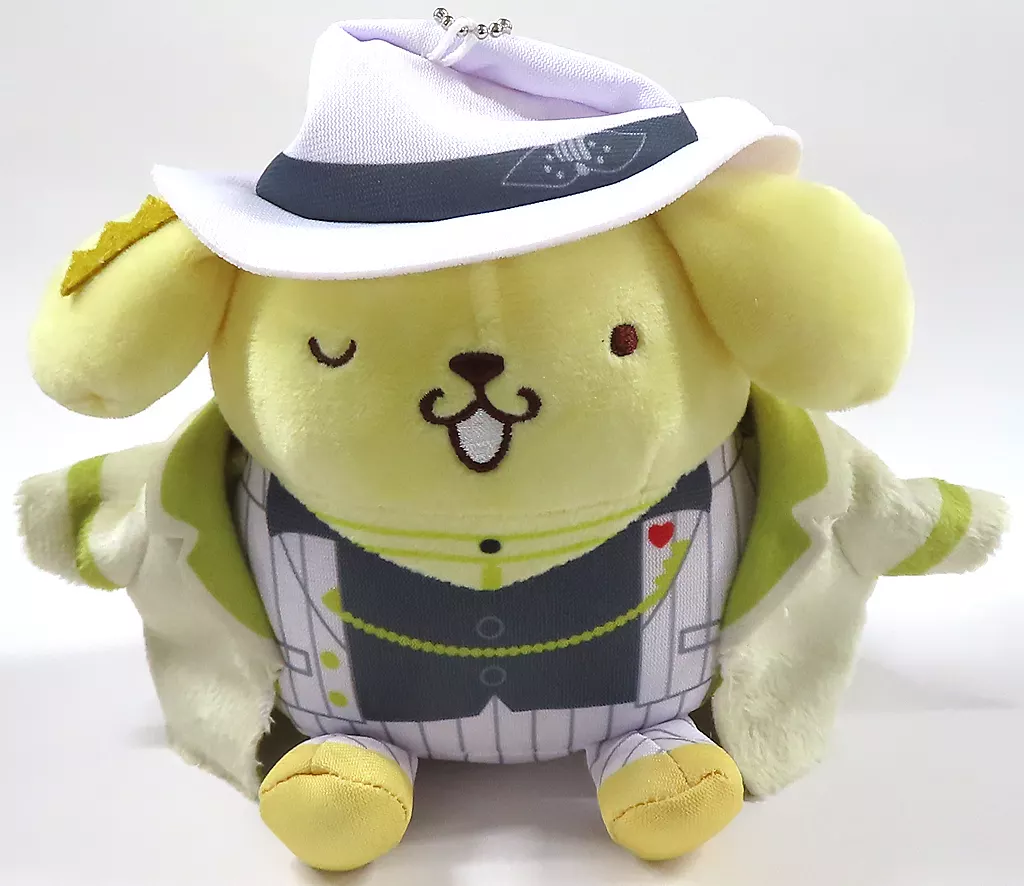 キーホルダー　ルカ・カネシロ×ポムポムプリン ぬいぐるみマスコット 「バーチャルYouTuber にじさんじ NIJISANJI EN×Sanrio characters」