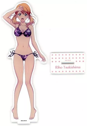 駿河屋 -<中古>月島流星 描き下ろしアクリルフィギュアM(水着