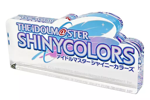 シャイニーカラーズ ロゴアクリルオブジェ 「アイドルマスター シャイニーカラーズ×アトレ秋葉原」