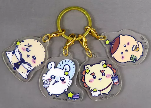 集合(みんな) 4連アクリルチャーム 「ちいかわ なんか小さくてかわいいやつ×東京スカイツリー ちいかわ☆星ふるスカイツリー」