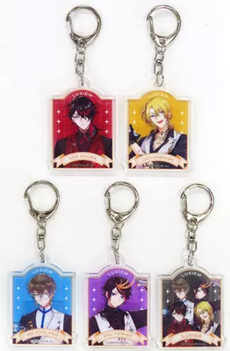 全5種セット アクリル 「くじスクエア NIJISANJI EN Luxiemくじ」 D賞