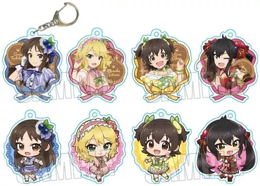 全8種セット 「アイドルマスター シンデレラガールズ U149 トレーディングアクリル SWEETSドレスver.」