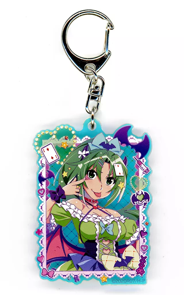 園崎魅音 オーロラアクリル 「WEBくじ ひぐらしのなく頃に 卒 『ぽっぷでびるえもーしょん!』」 D賞